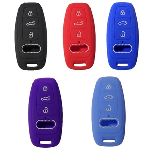 The key case is suitable for Audi A3/A1/Q3/S3/SQ3/Q7/Q2L remote control key case car A6 silicone case