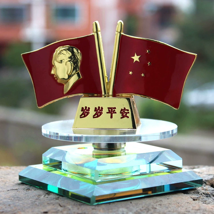 Автомобильные парфюмерные сиденья двухсторонний красный флаг Председатель Председатель Автомобильные парфюмерные сиденья новый завод прямых продаж центральная консоль