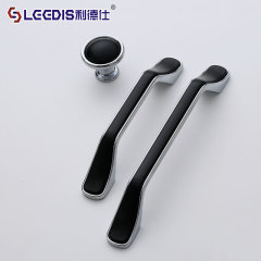 Factory direct sales modern simple combination black handle simple European golden shoe cabinet wardrobe door handle furniture hardware