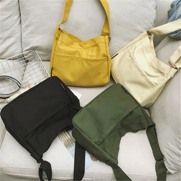 solid color shopping bag