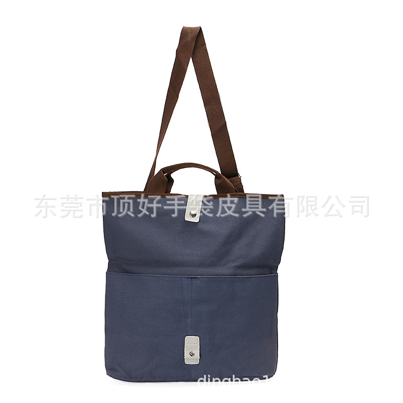 Creative Fashion Environmental Protection Shockproof Canvas Shoulder Computer Bag Business Simple Laptop Handbag Crossbody Bag