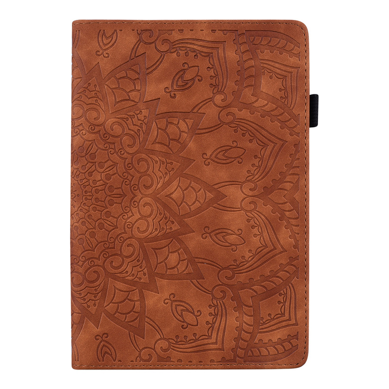 Calf Pattern Retro Sun Embossed Tablet Case Suitable for iPad Universal 9.7inch Tablet Case 10.2inch Protective Cover