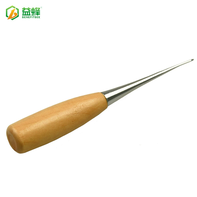 Многоцелевой знак из нержавеющей стали с деревянной ручкой игла рамка гнезда деревянное шило гнездо основа инструмент для встраивания инструмент пчеловодства