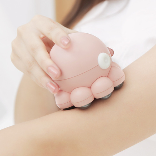 Cross-border Octopus Xiaoba massager cervical spine hand foot waist massager shoulder and neck home full body magnetic thermal massager