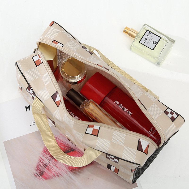 2021 nueva moda bolsa de almacenamiento portátil plegable bolsa de viaje al aire libre de gran capacidad bolsa de cosméticos