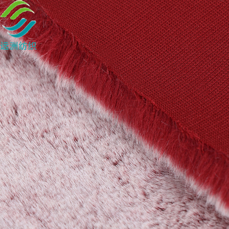 厂家直销优惠价  红色兔毛 毛尖雕白