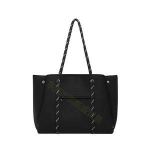 2023 new diving material beach bag beach mummy bag neoprene rubber mummy bag perforated beach bag