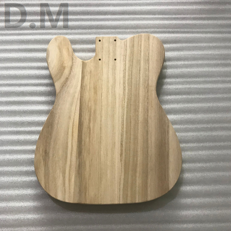 Accesorios de guitarra eléctrica TL guitarra eléctrica barril guitarra eléctrica cuerpo de madera cruda Arce TL cuerpo de guitarra eléctrica