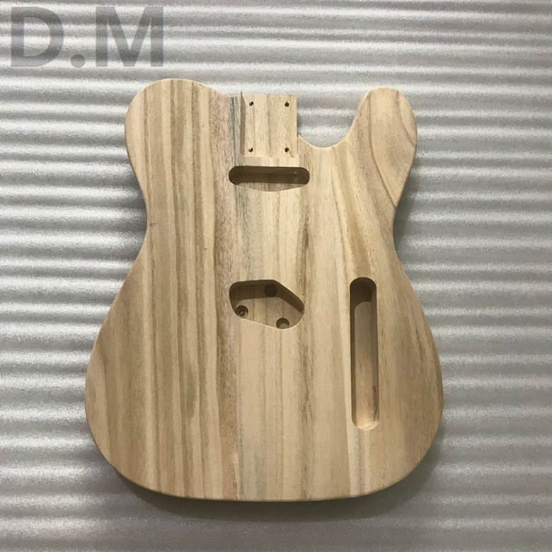 Accesorios de guitarra eléctrica TL guitarra eléctrica barril guitarra eléctrica cuerpo de madera cruda Arce TL cuerpo de guitarra eléctrica