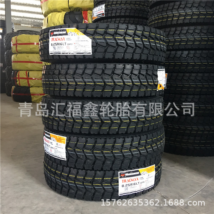 8.25R16 825r16 卡车钢丝胎 载重厢货三线中花驱动轮