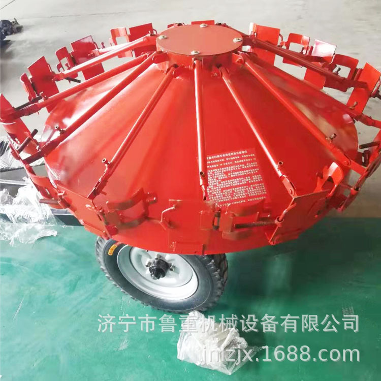 生产新型风火轮扫路机 优质16把扫把扫地车厂家 14把扫地机价格