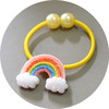 Children's cartoon cute small elastic hair rope for early age, hairgrip