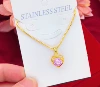Fuchsia pendant, box