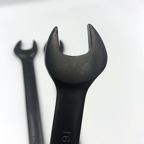Factory Direct Sales Metric Dual-Function Wrench 8-24 Dual-Function Wrench Set, SAE Size, Black Dual-Function Wrench