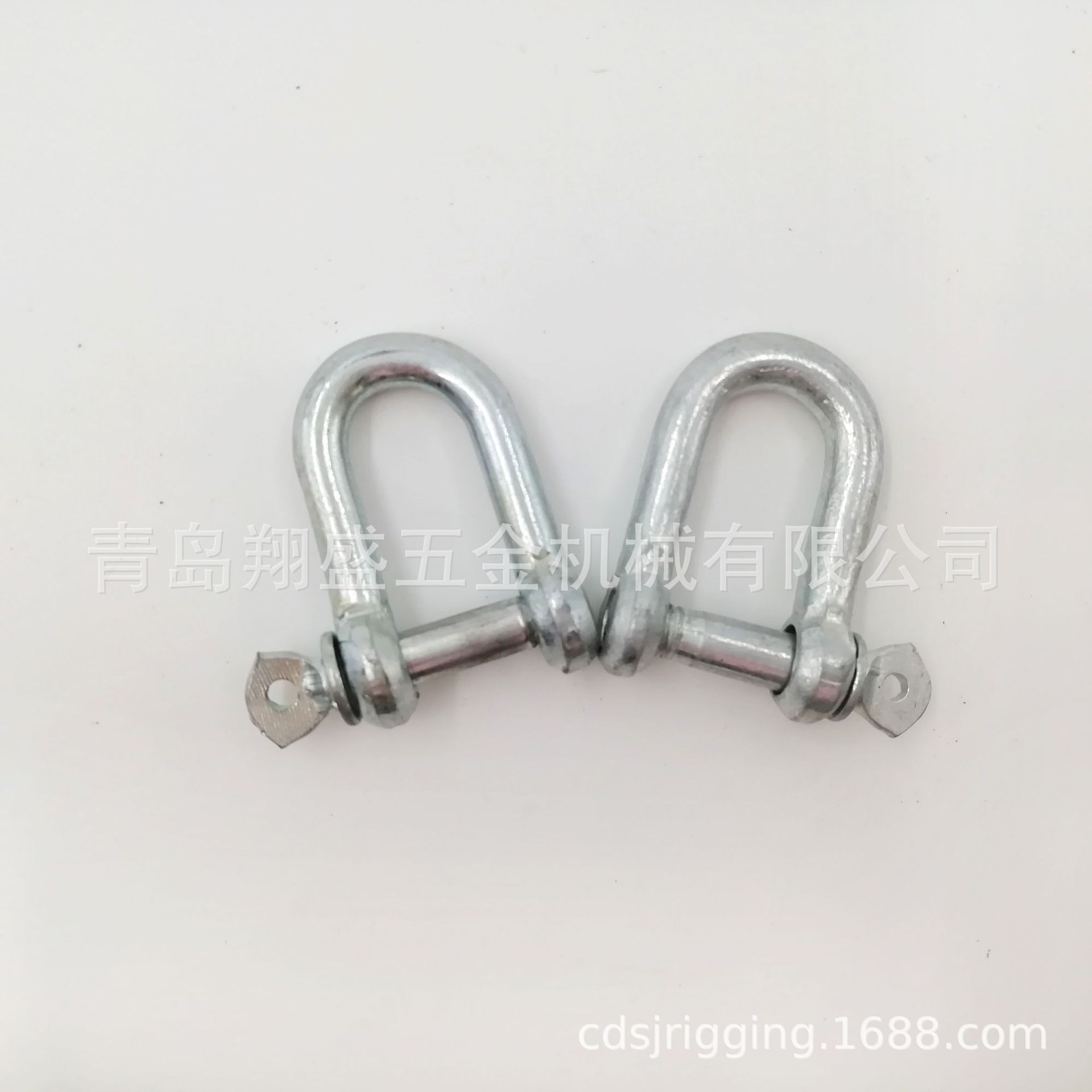 日式D型弓形卸扣自由锻模锻喷塑卸扣五金工具日式卸扣