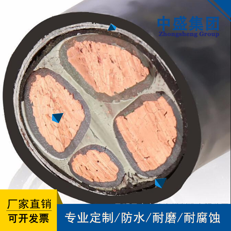 中盛电缆变频器专用电缆BPTYJVPP2 3*70+1*35