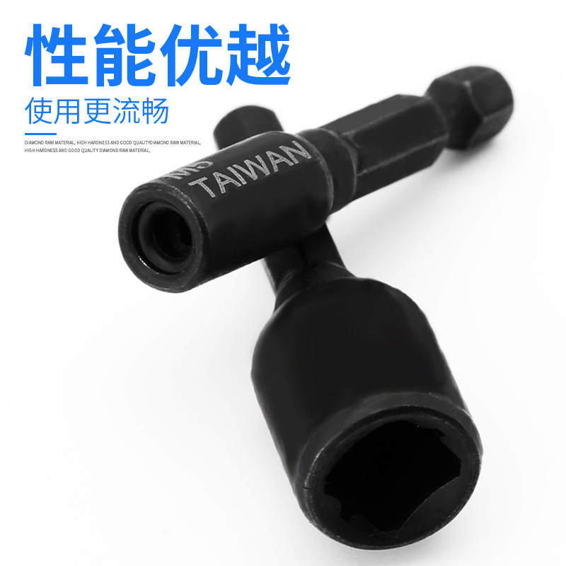 Máquina de La Manga del grifo Chuck llave 1/4 mango hexagonal rosca interna de retorno rosca tapping manga M4 M6 tap manga