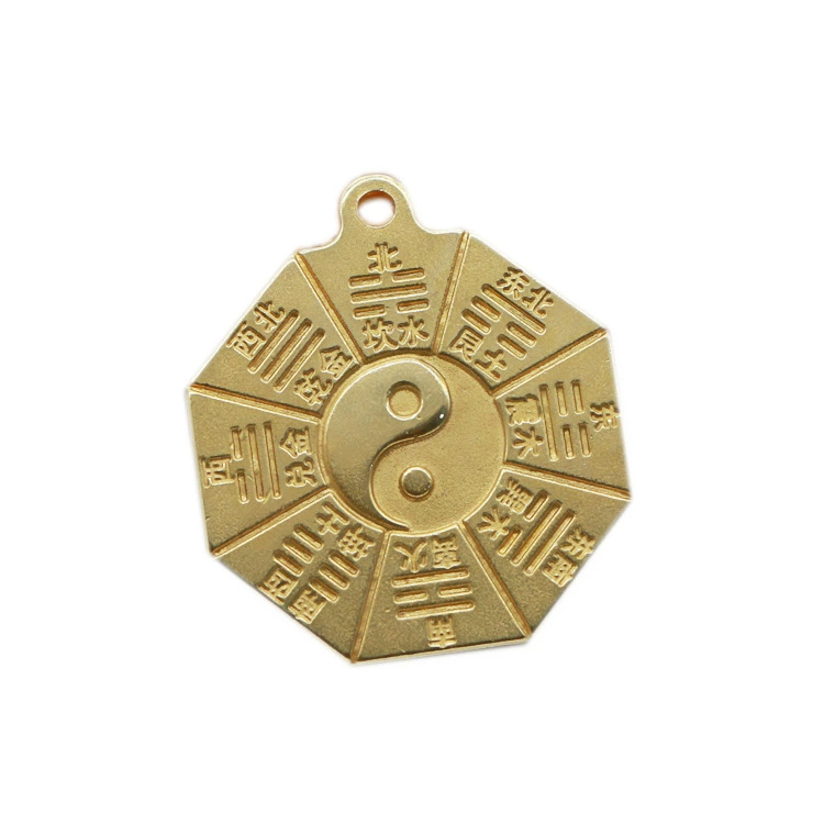 Brass keychain, pendant, car keys, protective amulet, accessory
