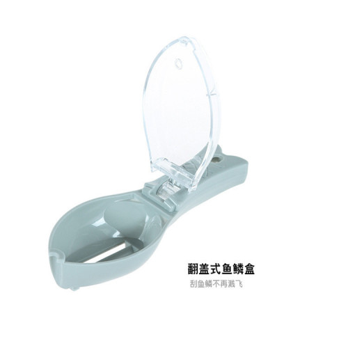 Home use covered fish scale knife Handheld fish scale scraper Kitchen fish scale scraper manual fish scale removal tool