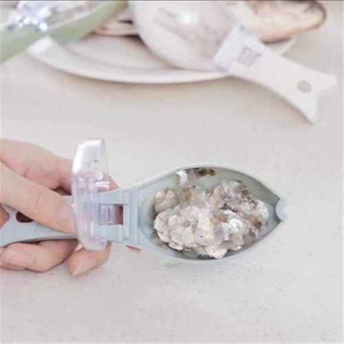 Home use covered fish scale knife Handheld fish scale scraper Kitchen fish scale scraper manual fish scale removal tool