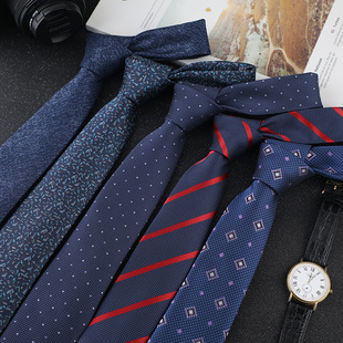 Men's Business Formal wear 7cm hand tie suit shirt work professional dress collar accessories in stock direct supply