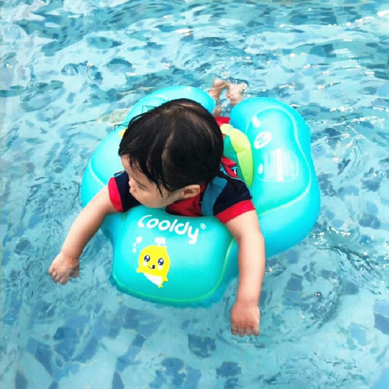 Spot thickened PVC inflatable baby swimming party circle