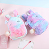 Winter cartoon cute backpack for early age for princess for traveling for leisure