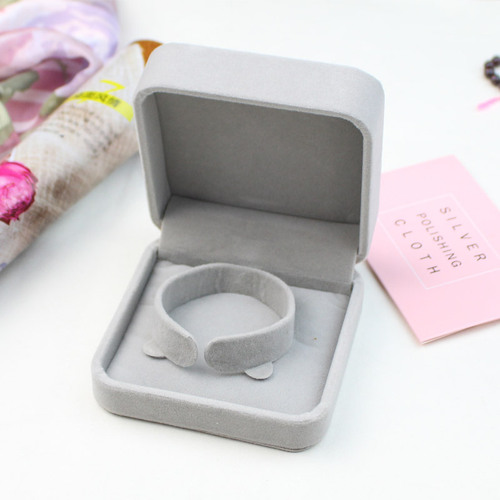 Packaging Box Jewelry Bracelet Decor Storage Box Fashion Simple Fresh Velvet Style Classical Elegant Display Box