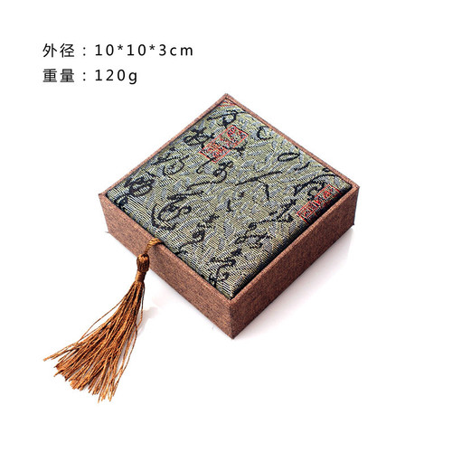 Packaging Box Jewelry Bracelet Decor Storage Box Fashion Simple Fresh Velvet Style Classical Elegant Display Box