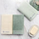 Jieliya towel bamboo fiber soft and comfortable absorbent plain towel embroidered logo jieliya 6413