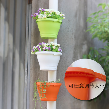 Pipe Wall Hanging Thickened Home Gardening Flower Vegetable Pot Plastic Flower Pot Fleshy Flower Pot Creative Flower Pot Small Flower Pot Pipe Wall Hanging Thickened Home Gardening Flower Vegetable Pot Plastic Flower Pot Fleshy Flower Pot Creative Flower Pot Small Flower Pot