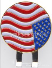 Auto-Suministro de fábrica en stock suministros de golf accesorios clip de imán de metal para consulta de dibujo clip de sombrero de golf