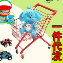 儿童摄影道具超市购物车商场手推车生日礼物家用玩具小推车