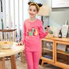 Thermal underwear, red cotton birthday charm for boys and girls, keep warm set, suitable for teen, wholesale