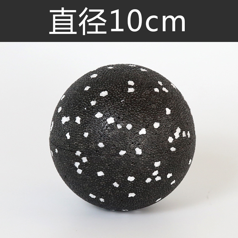 Single ball black and white dot 10cm
