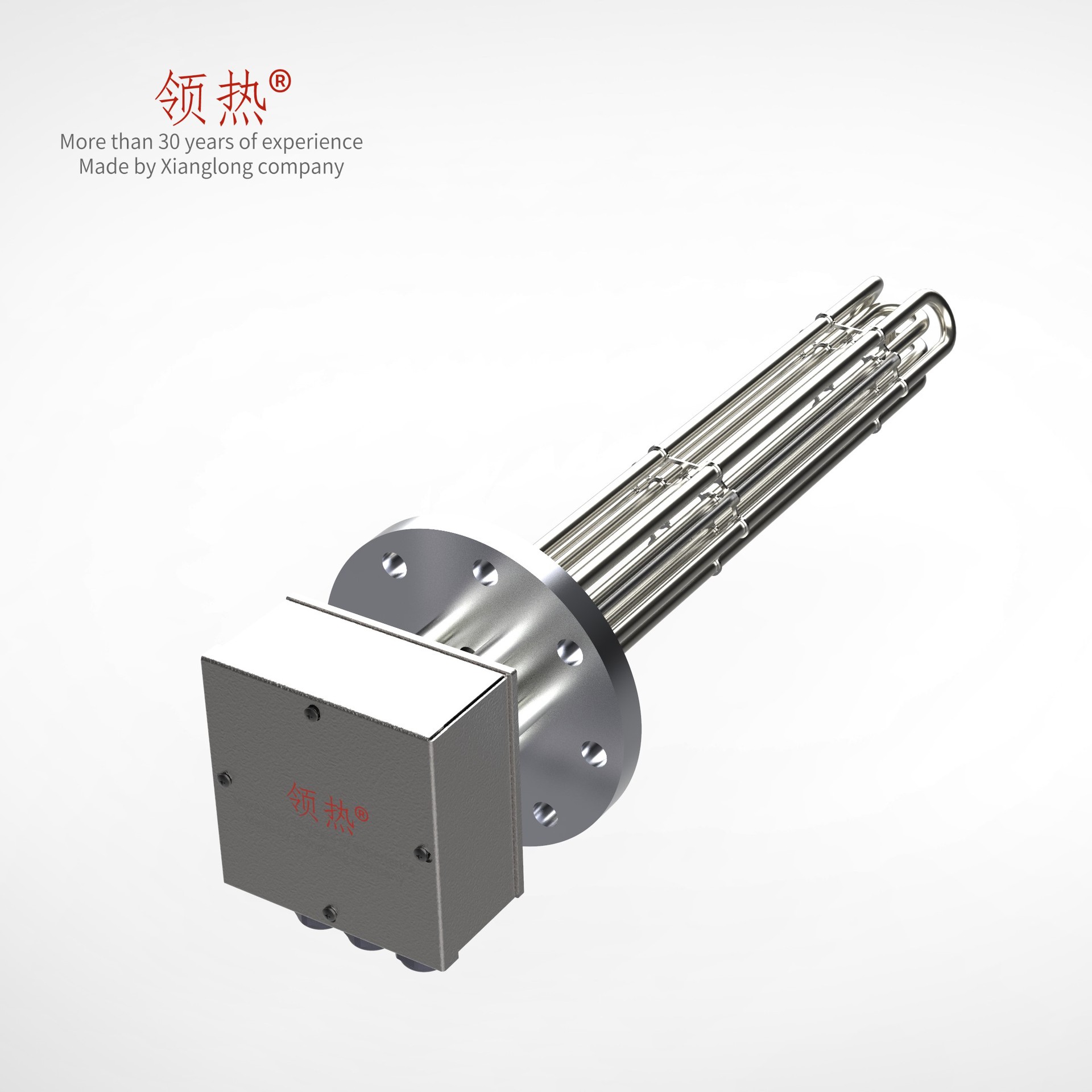 DN100 5KW水 油 气 二氧化碳 法兰 模温机 锅炉 循环 加热器