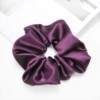 Purple satin hair circle