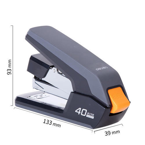 Deli 0371 labor-saving stapler two-color optional hand-held stapler portable stapler stationery stapler