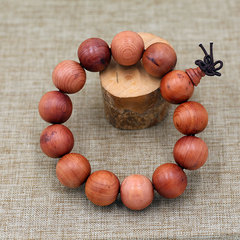 木質手工串珠手鍊 男士108顆佛珠手鍊綠檀木手串飾品工藝禮品批發