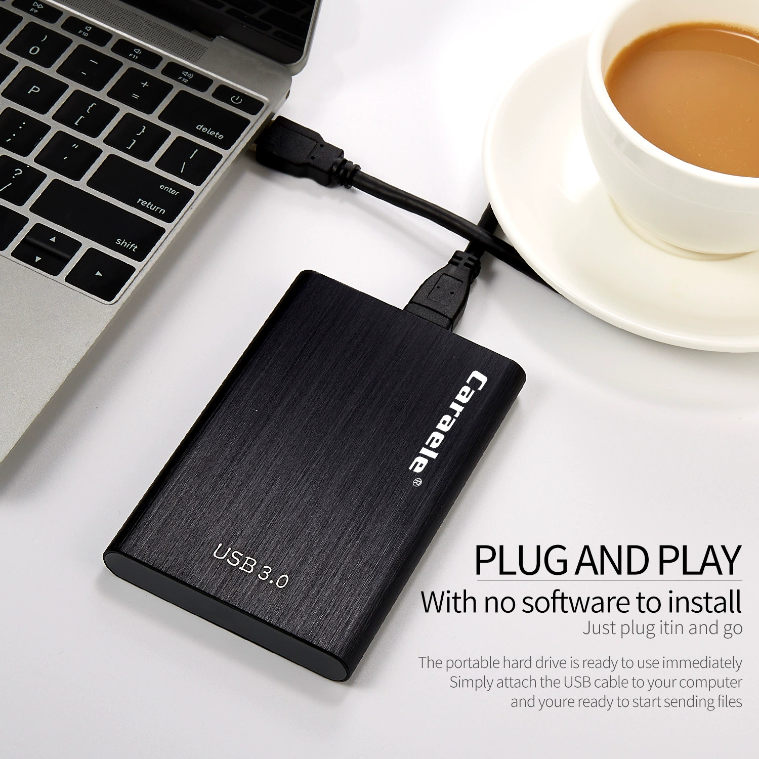 Внешний мобильный жесткий диск USB 3.0 HDD 500GB 1TB 2TB 4TB