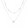 Серебристый (набор, сердце)