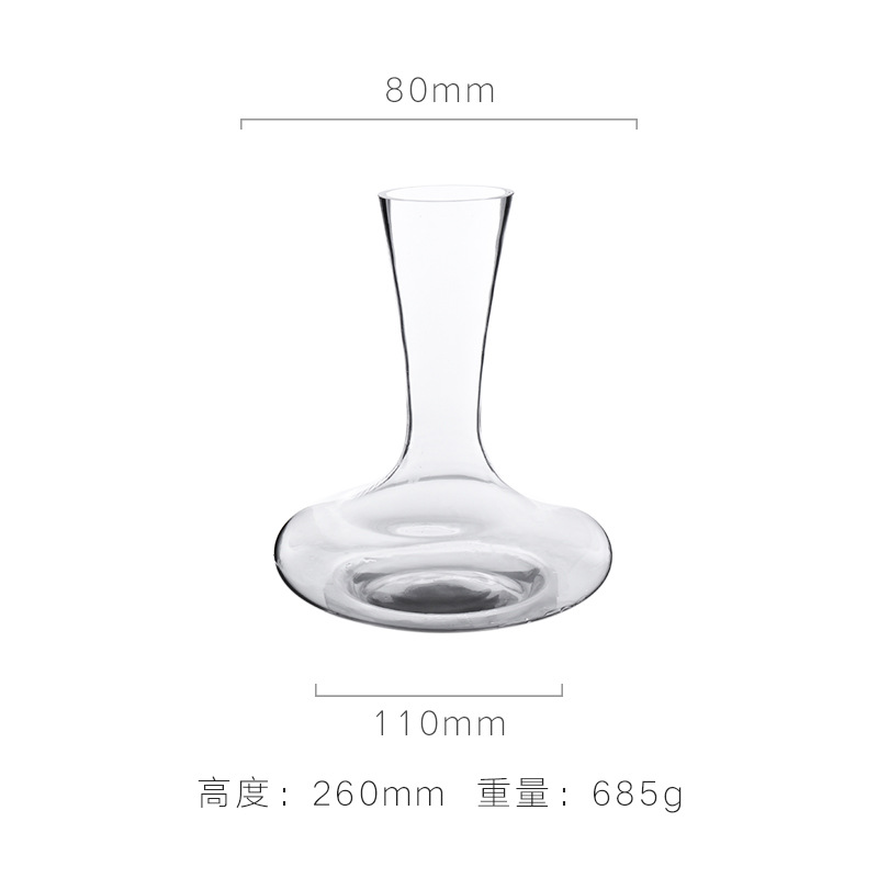 Lu Jing serie creativo decantador personalizado cristal vino decantador vino conjunto regalo suministro directo de fábrica