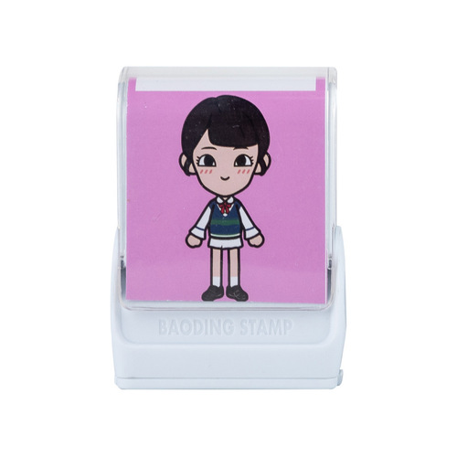 Cute cartoon children's name clothing stamps kindergarten student clothing machine washable name toy stamps