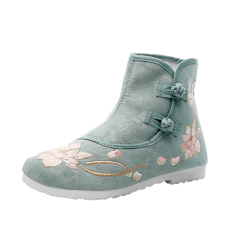 Autumn Hanfu, low boots, Chinese style