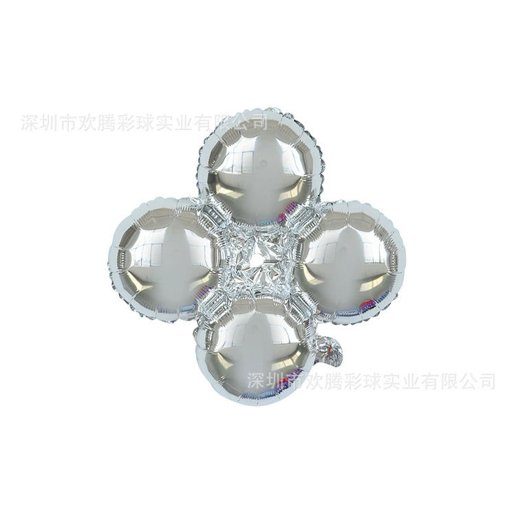 Round balloon, decorations, layout