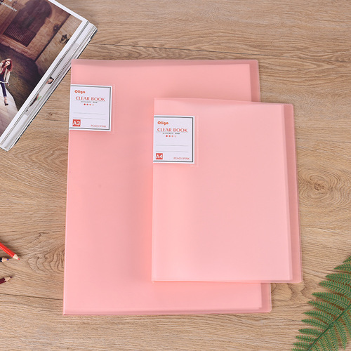 A2A3 clip test paper clip student folder multi-layer high school test paper information book transparent insert classification organization