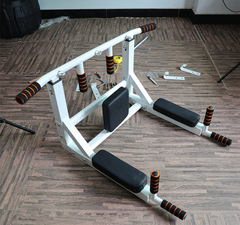 Wall mounted pull-up bar for home use, indoor single-bar, adult, with holes for wall installation, detachable, home fitness equipment