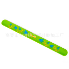 硅胶手环尺子啪啪圈定制彩色卡通儿童玩具手链手镯地摊货源厂家