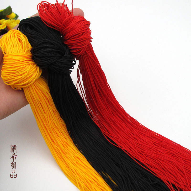 diy  单线项链绳子 穗子原材料红绳批发
