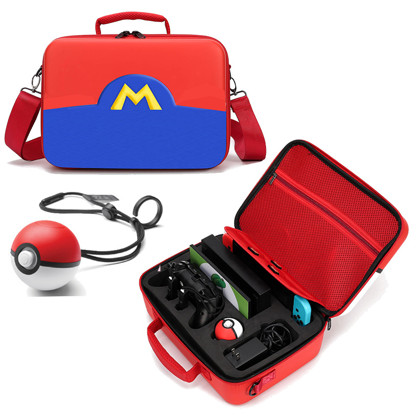 Super Mario NS Nintendo Switch bolsa de almacenamiento caja dura bolsa de protección caja de almacenamiento Switch accesorios de bolsa grande
